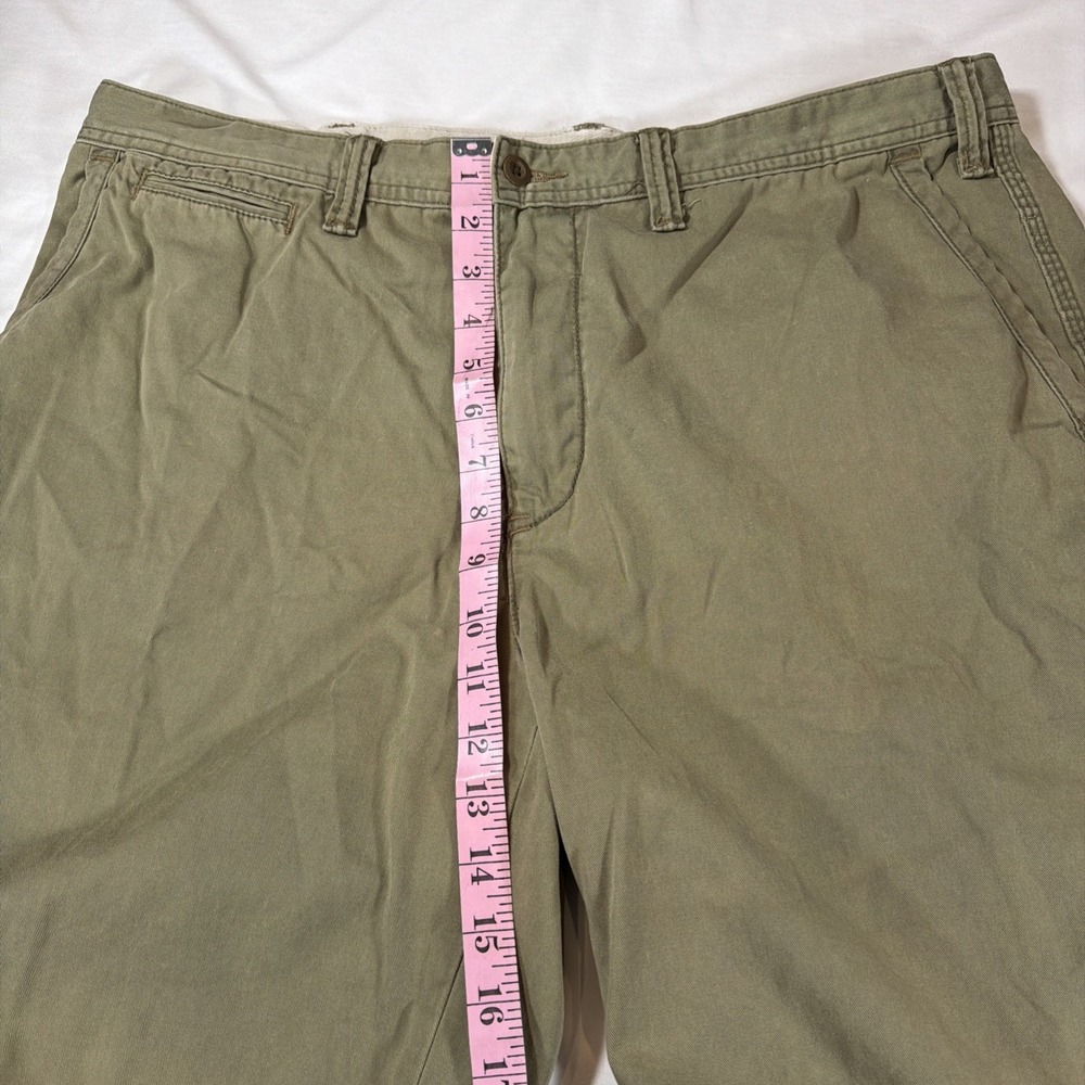 Polo Ralph Lauren Shorts Mens 38 Olive Green Relaxed Fit Chino 10 Inseam Casual - Picture 5 of 8